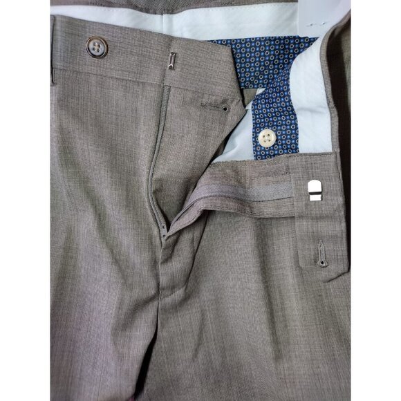 Lauren Ralph Lauren Classic Fit Ultraflex Suit Trousers, Wool, Polyester. 34W/32 - Picture 3 of 8